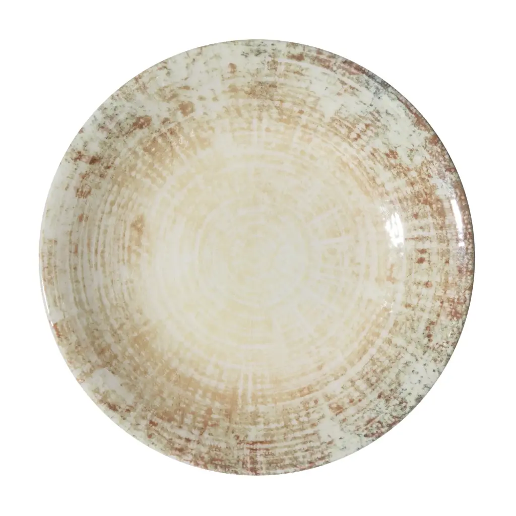 Plato llano Fosil 21 cm