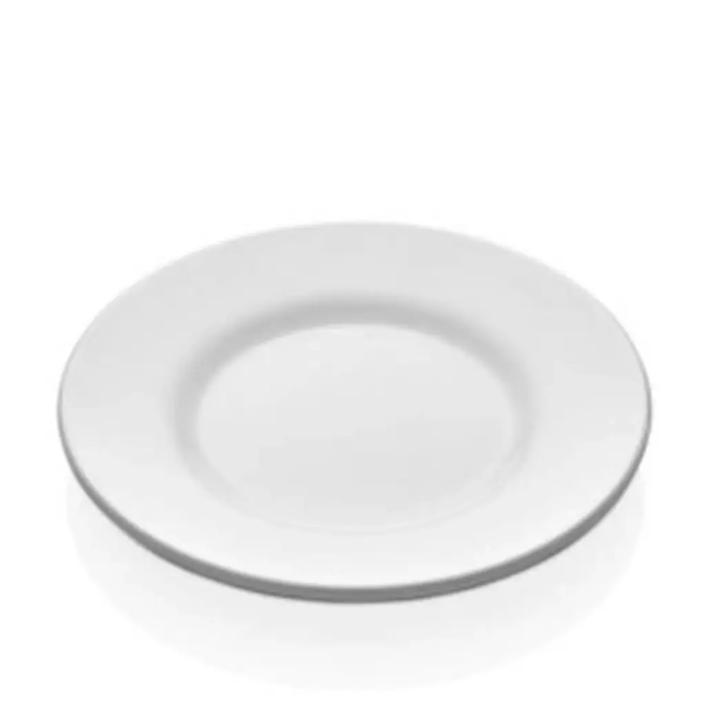 Plato pan melamina blanco 17 cm