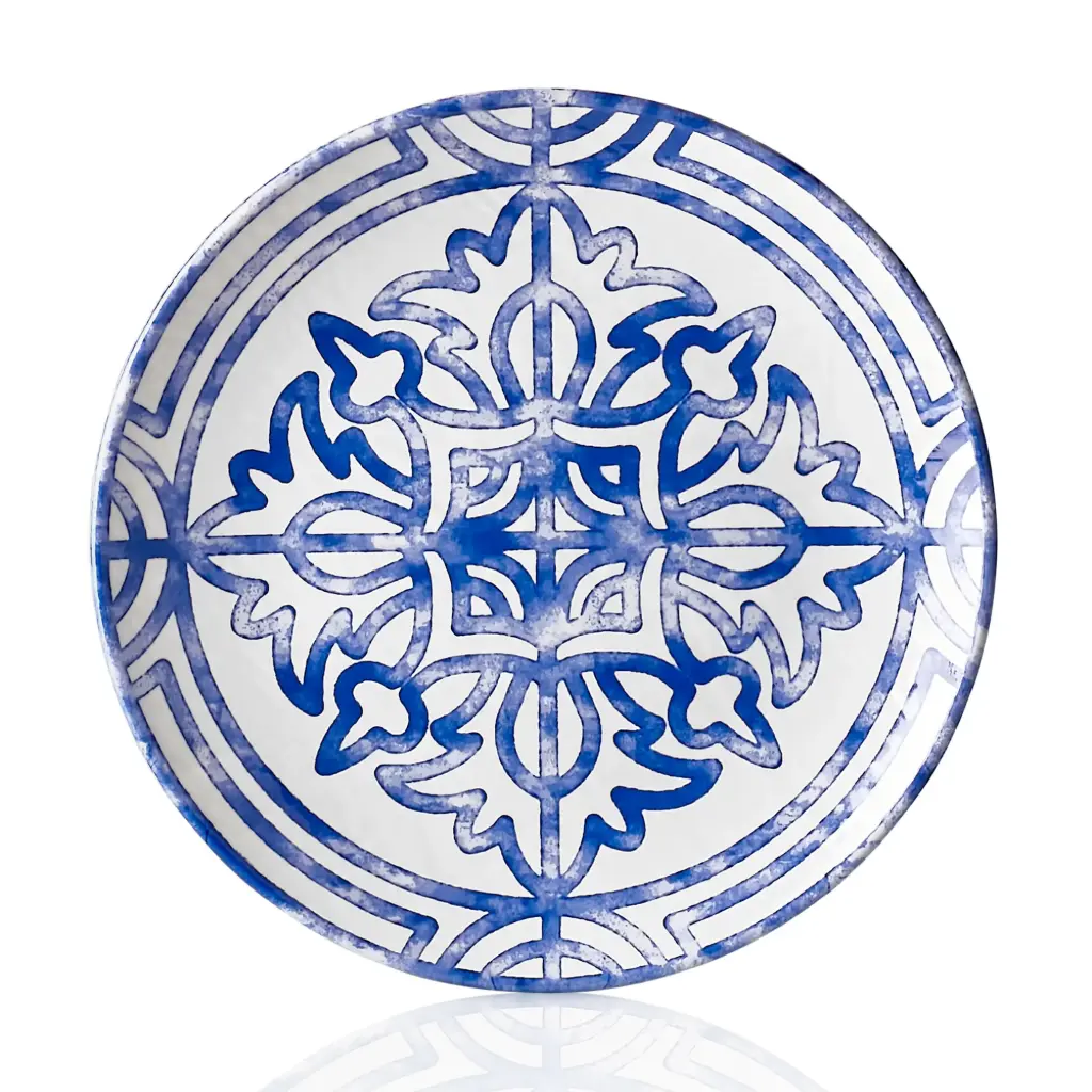 Plato postre melamina Tilda Sevilla 20 cm