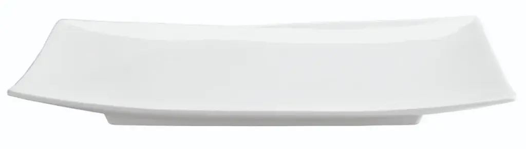 Fuente rectangular Notte porcelana 19x13x2 cm