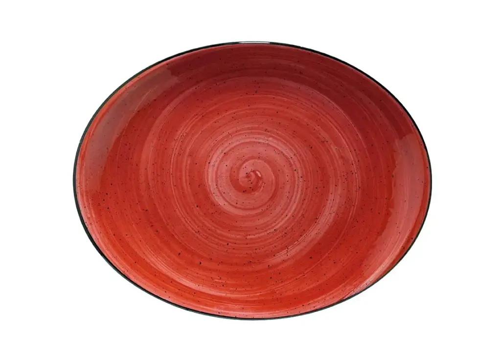 Zz26 Fuente Oval  Passion 25X19X2 Cm.