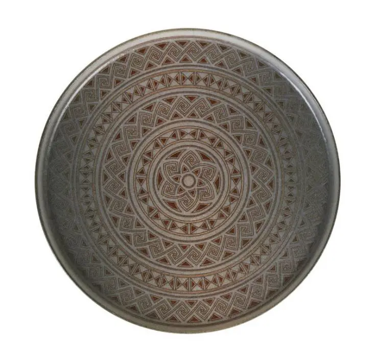 Plato llano Hygge Damasquino 22 cm