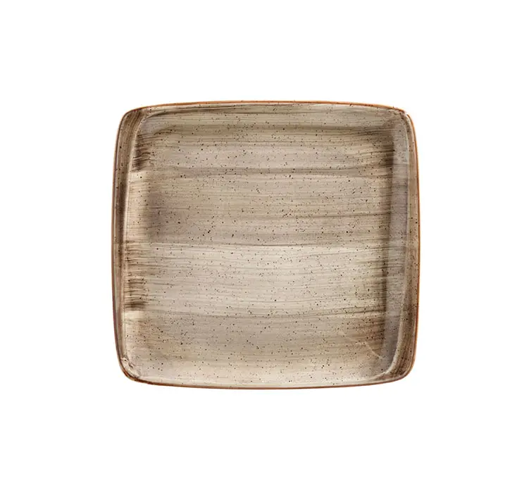 ZZ26 Plato Postre Moove Terrain  22X20 Cm.