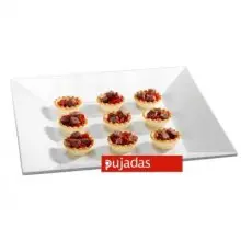 Fuente Buffet Blanca Melamina 405X45 Cm.