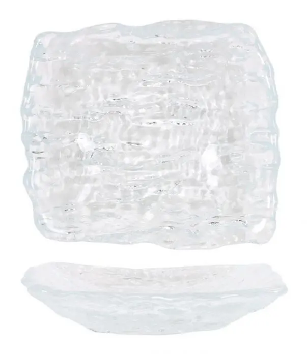 Fuente rectangular Lustre Anna 12x10,5 cm