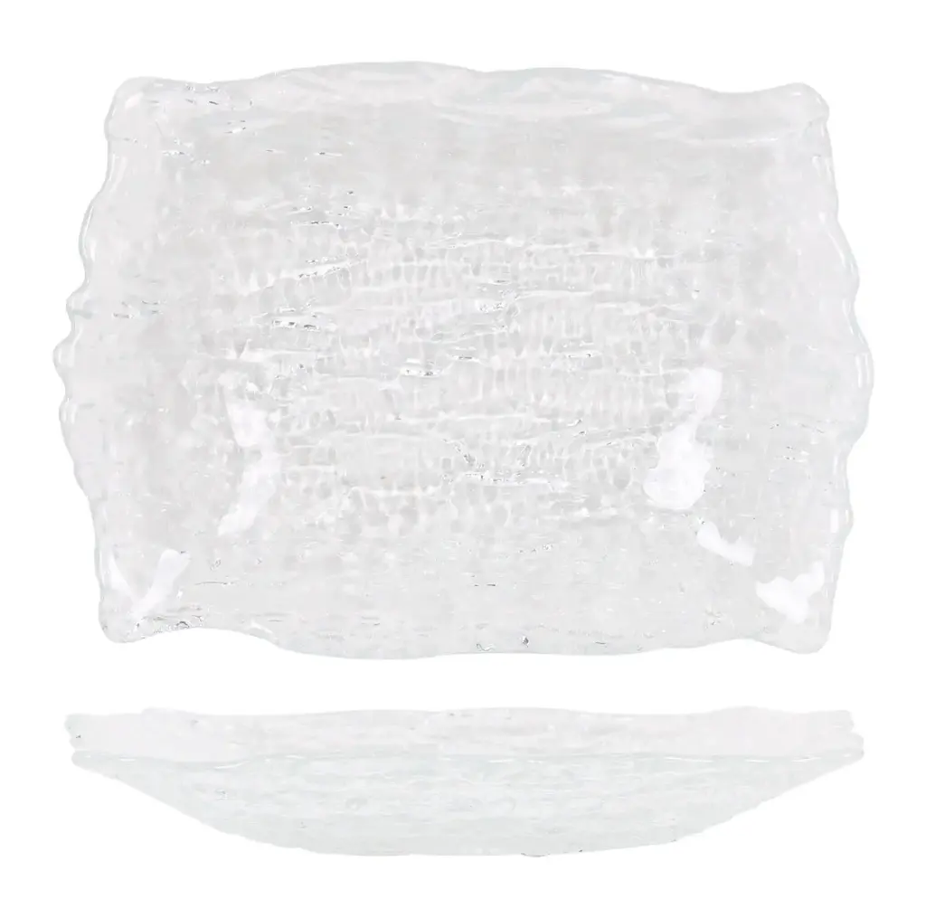 Fuente rectangular Lustre Anna 18x13 cm