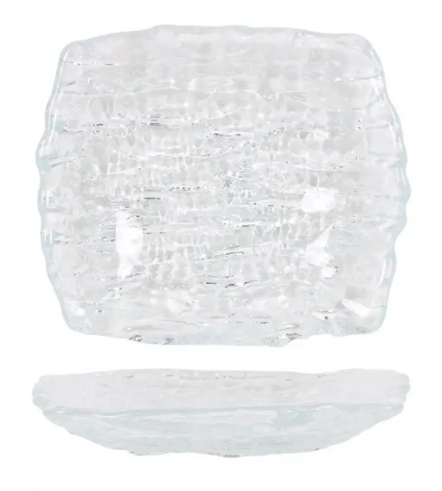 Fuente rectangular Lustre Anna 14x13 cm