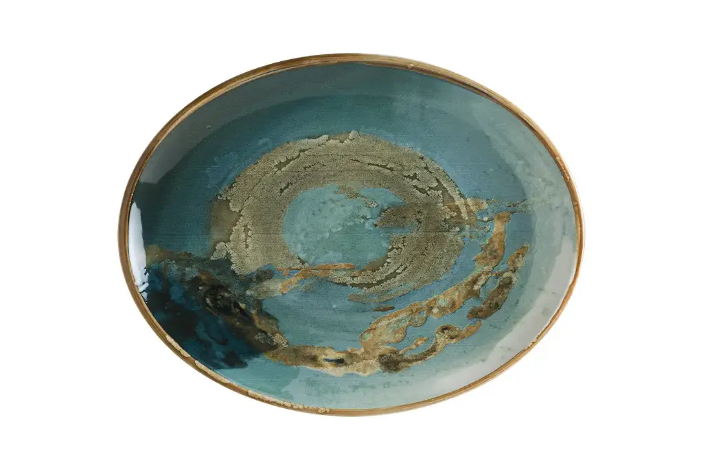 Fuente oval Futura 31x24 cm