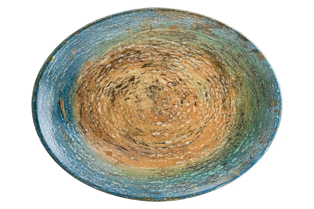 Fuente oval gourmet Xtremet 31x24 cm