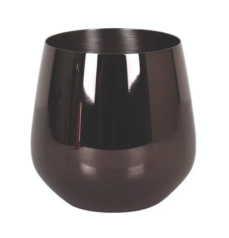 Vaso coctelería Luxury negro 55 cl
