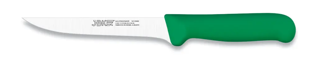 Cuchillo Deshuesar Inyectado Verde 15 Cm. 