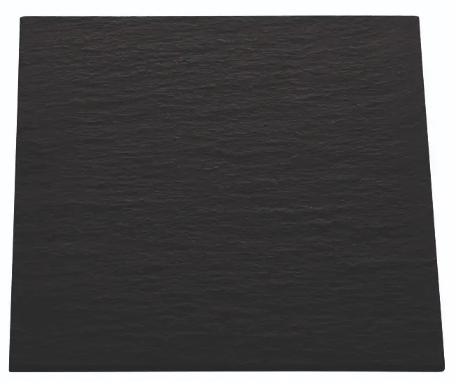 Plato pizarra Africa negro 25x25x0,6 cm