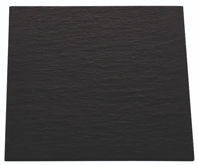 Plato pizarra Africa negro 31x31x0,6 cm