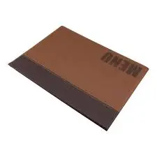 Caja Porta Menus Trendy A4 Marron 20 Unidades