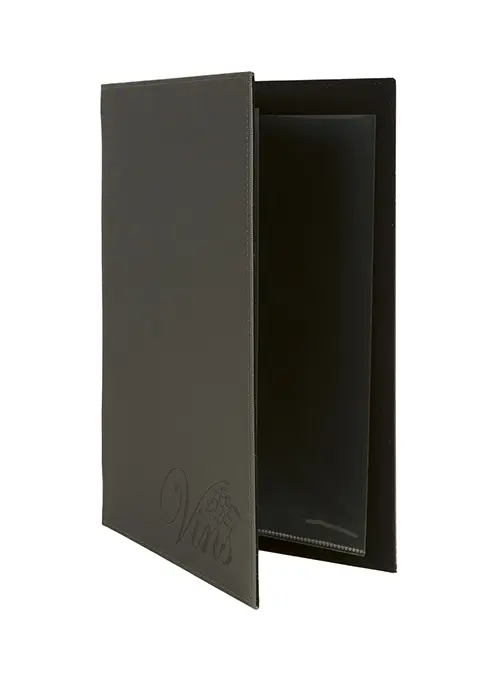 Carta vinos A4 Velvet 2 fundas dobles