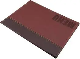 Porta Menus Trendy A4 Burdeos 