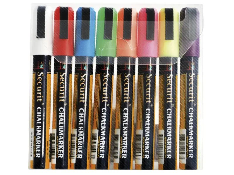 Rotulador Tiza 8 unidades