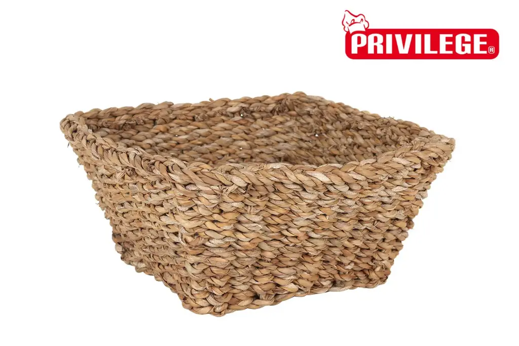 Cesta Mimbre cuadrada Privilege 25x25x11 cm
