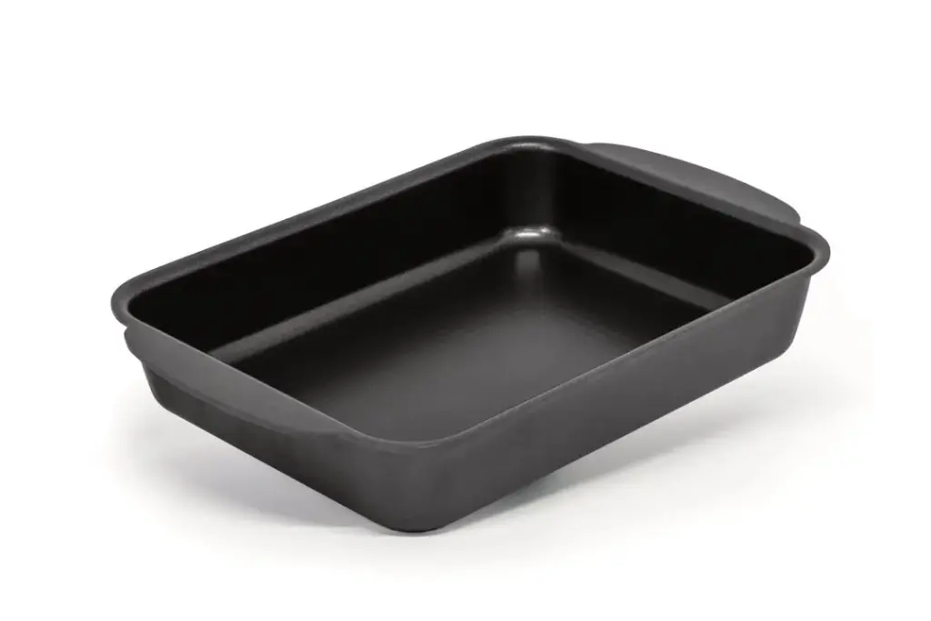 Rustidera aluminio fundido inducción 35x25x7,5 cm Black