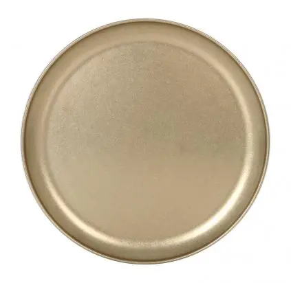 Plato Presentacion Vintage Dorado 30 Cm.