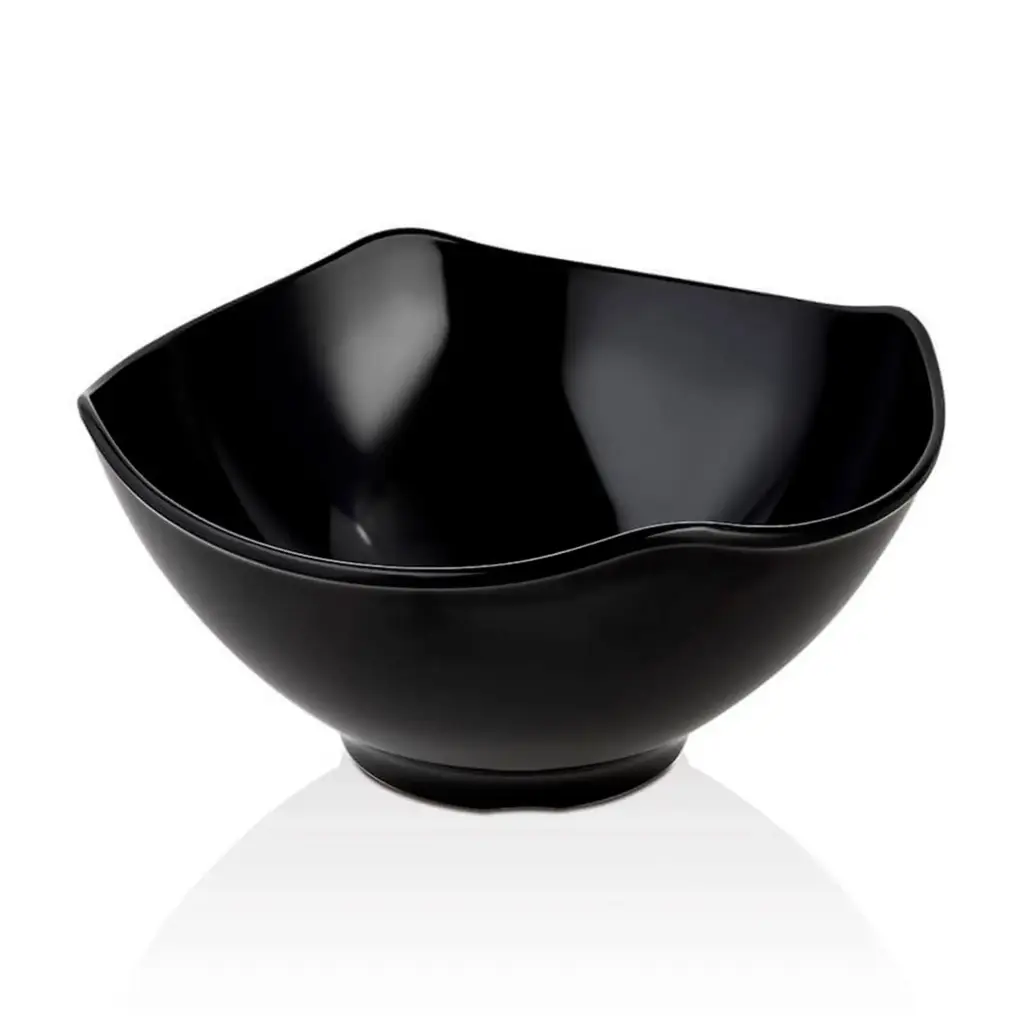 Ensaladera buffet melamina negra 36 cm
