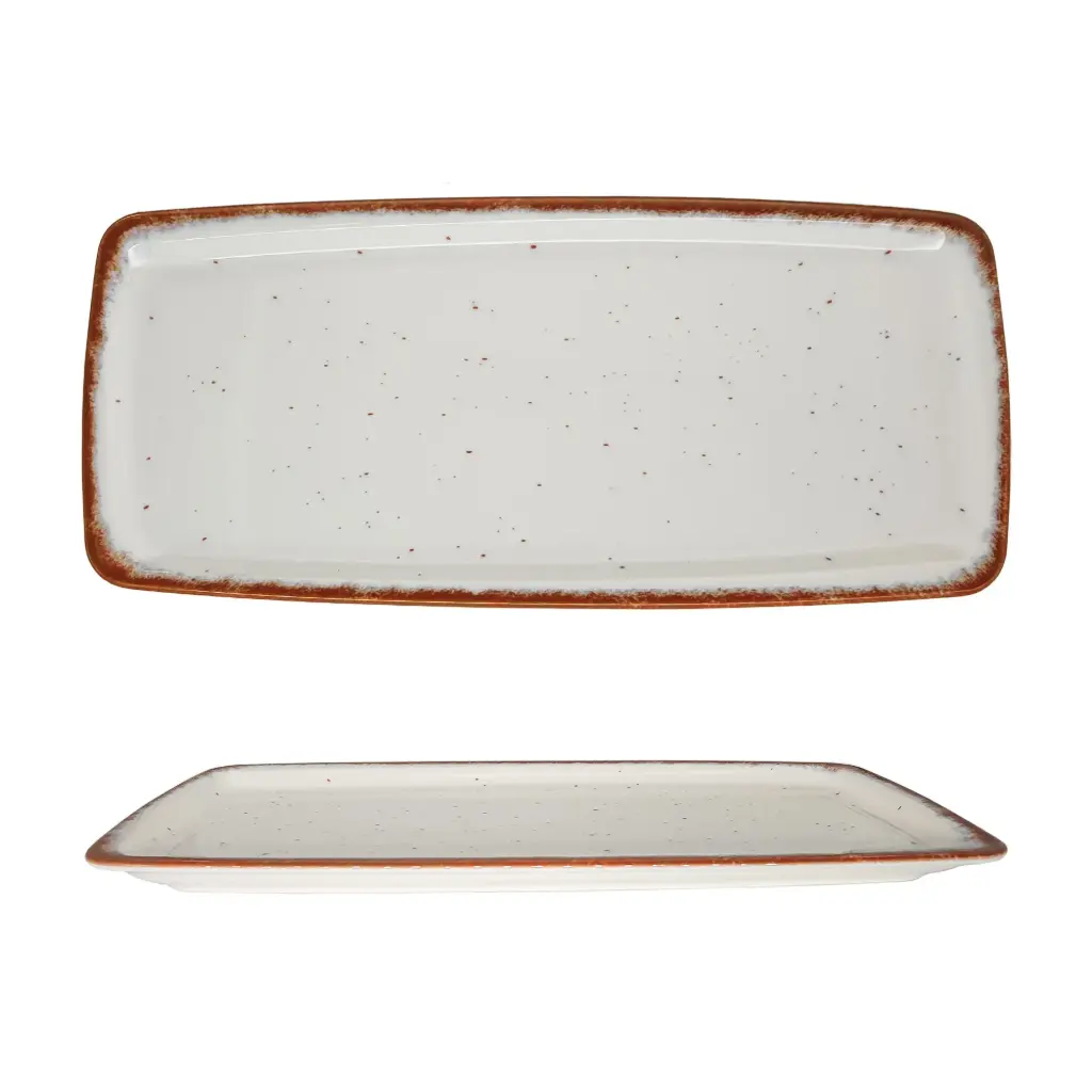 Fuente rectangular Eo Side 33x15 cm