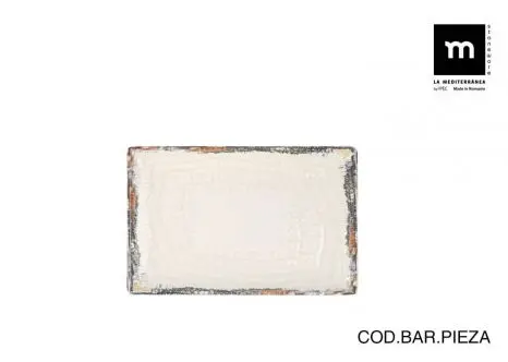 Fuente Rectangular Albus Elite Brillo 20X13 Cm. 