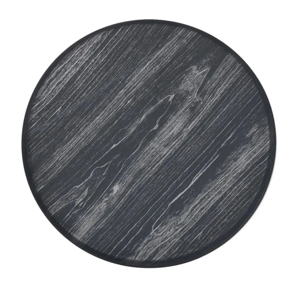 Plato PS negro 28x2 cm