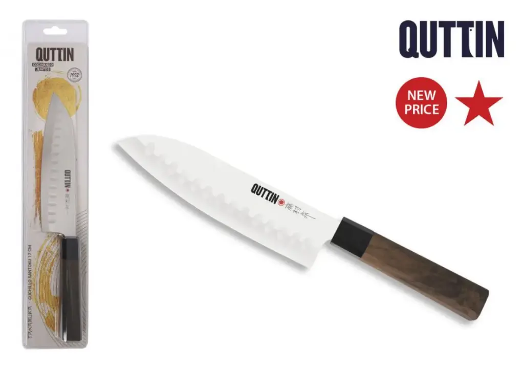 Cuchillo santoku 17 cm takamura