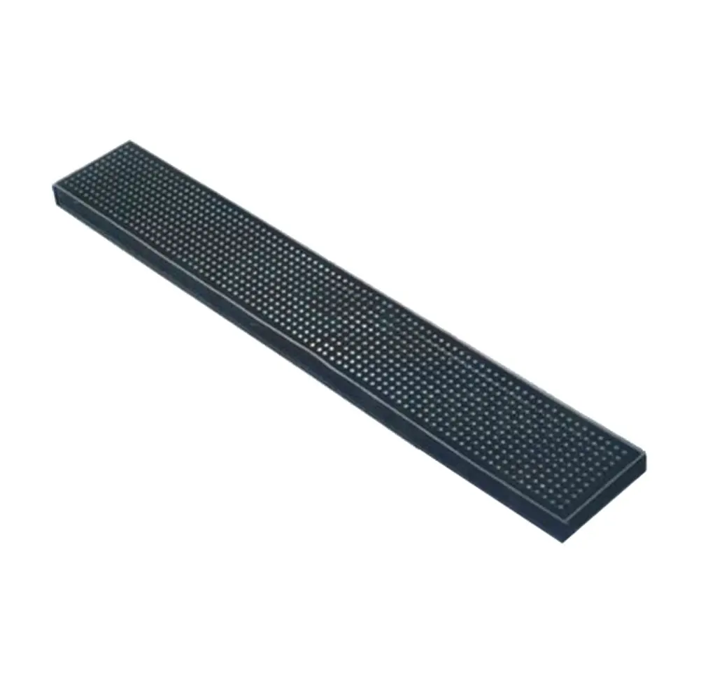 Alfombra barra negra 70x10 cm