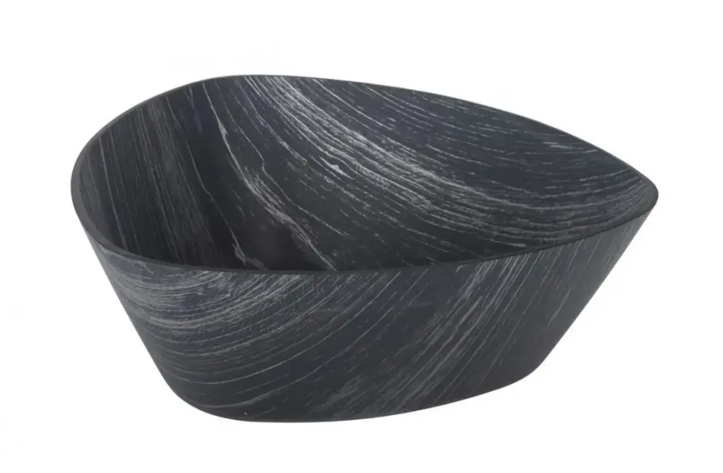 Ensaladera Triangular Ps. Negra 20X20X8,5 Cm.