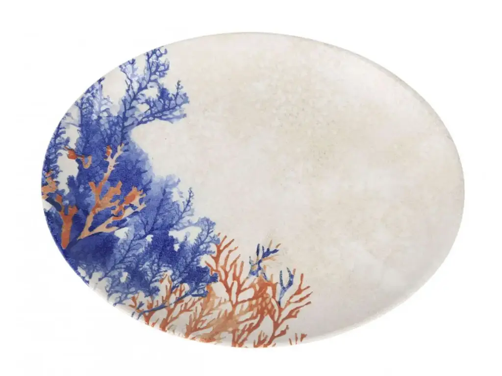 Fuente Oval Moove Coralya 36X28 Cm.
