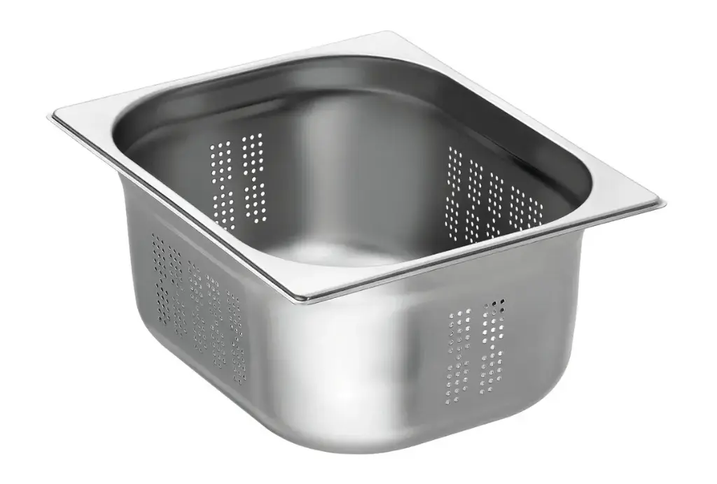 Cubeta GN First inox perforada 1/2 150
