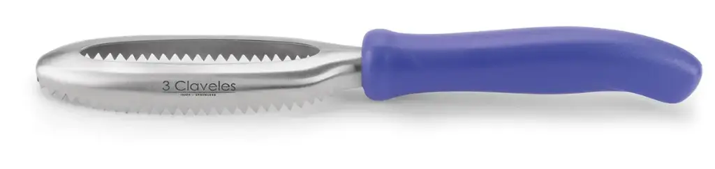 Escamador pescado de acero inoxidable 27 cm