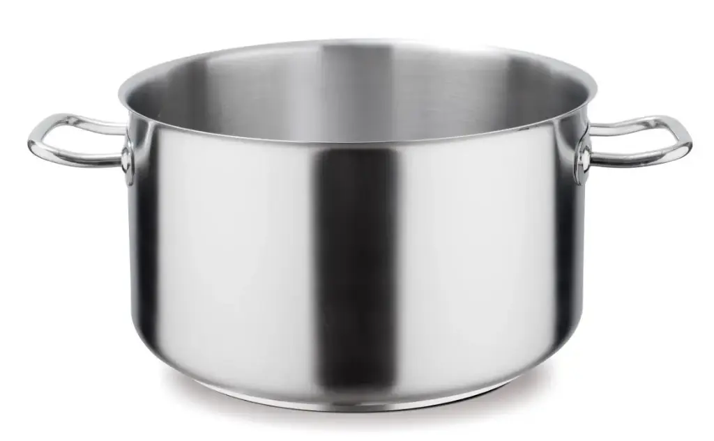 Cacerola Alta Inox. Sin Tapa 45 Cm.