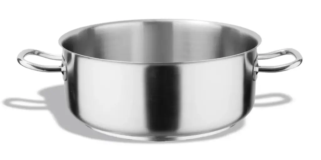 Cacerola Baja Sin Tapa Inox. 60 Cm.
