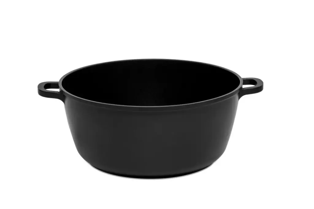 Cacerola Alta Sin Tapa Black Series 24Cm