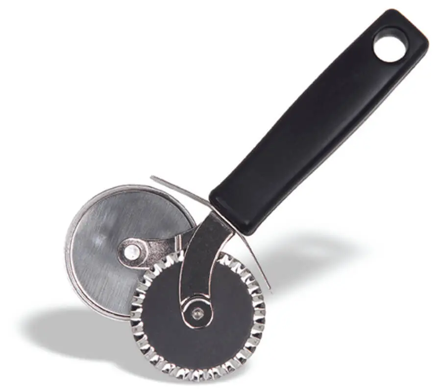 Ruleta cortapastas doble liso / rizado