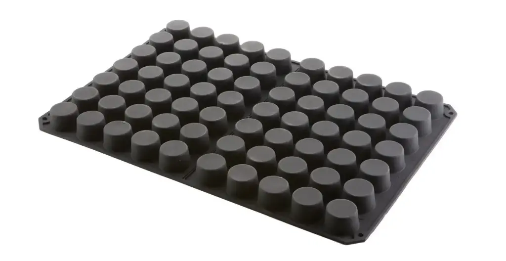 Molde silicona mini Muffin 50 mm 20 unidades