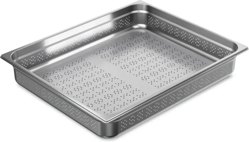 Cubeta Gn. Perforada Inox. 2/1 65