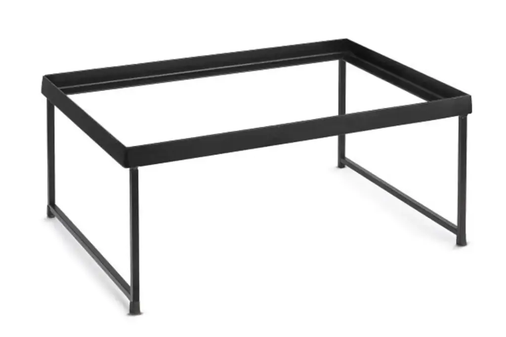 Soporte Metalico Caja Madera Buffet 1 Nivel 45X30 Cm.