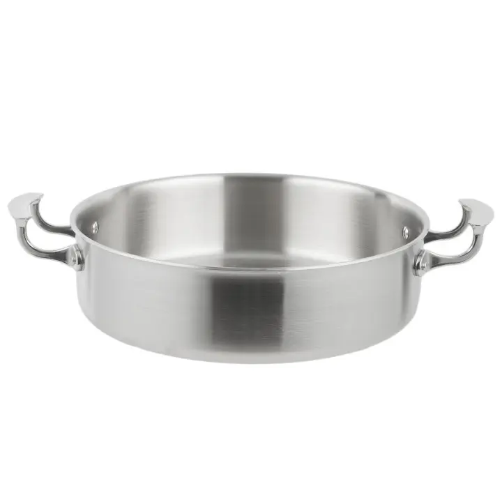 Cacerola Miramar de acero inoxidable 30 cm