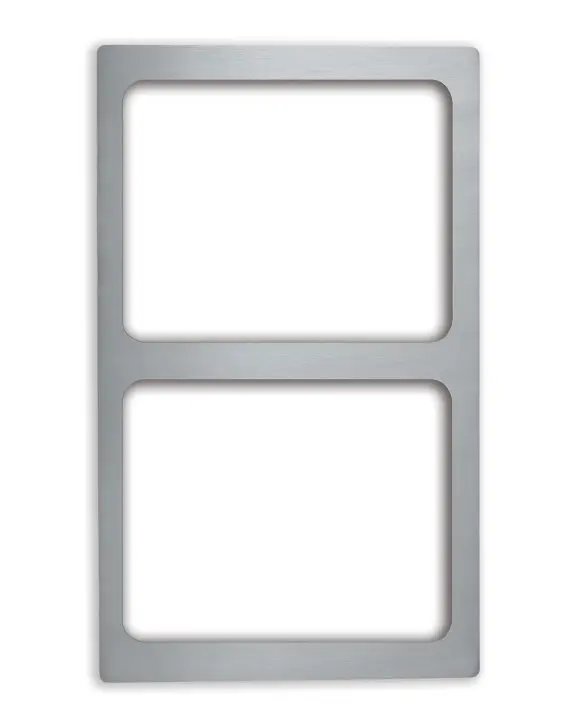 Base de acero inoxidable Miramar GN 1/1 2 compartimentos GN