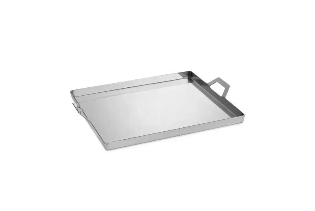 Llauna Inox. Con Asas 26,5X23X1,5 Cm.