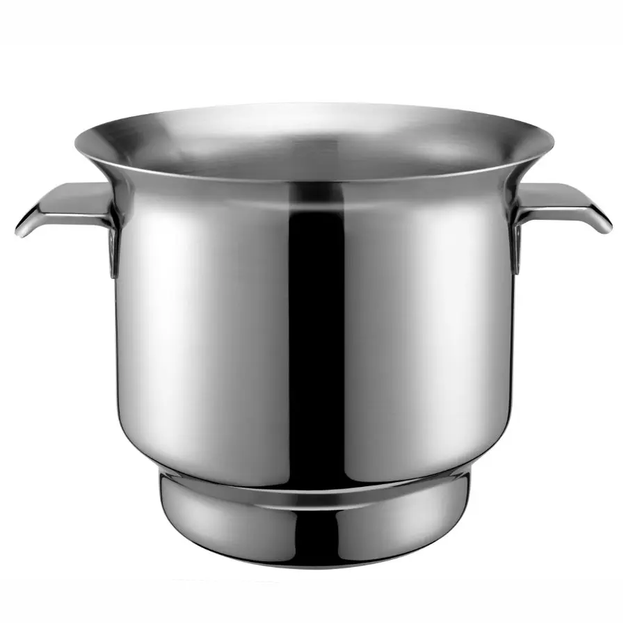 Champanera Con Asas Inox. 19X18 Cm.