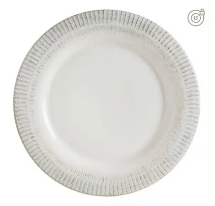 Plato Postre Albus Galata 22X2 Cm.