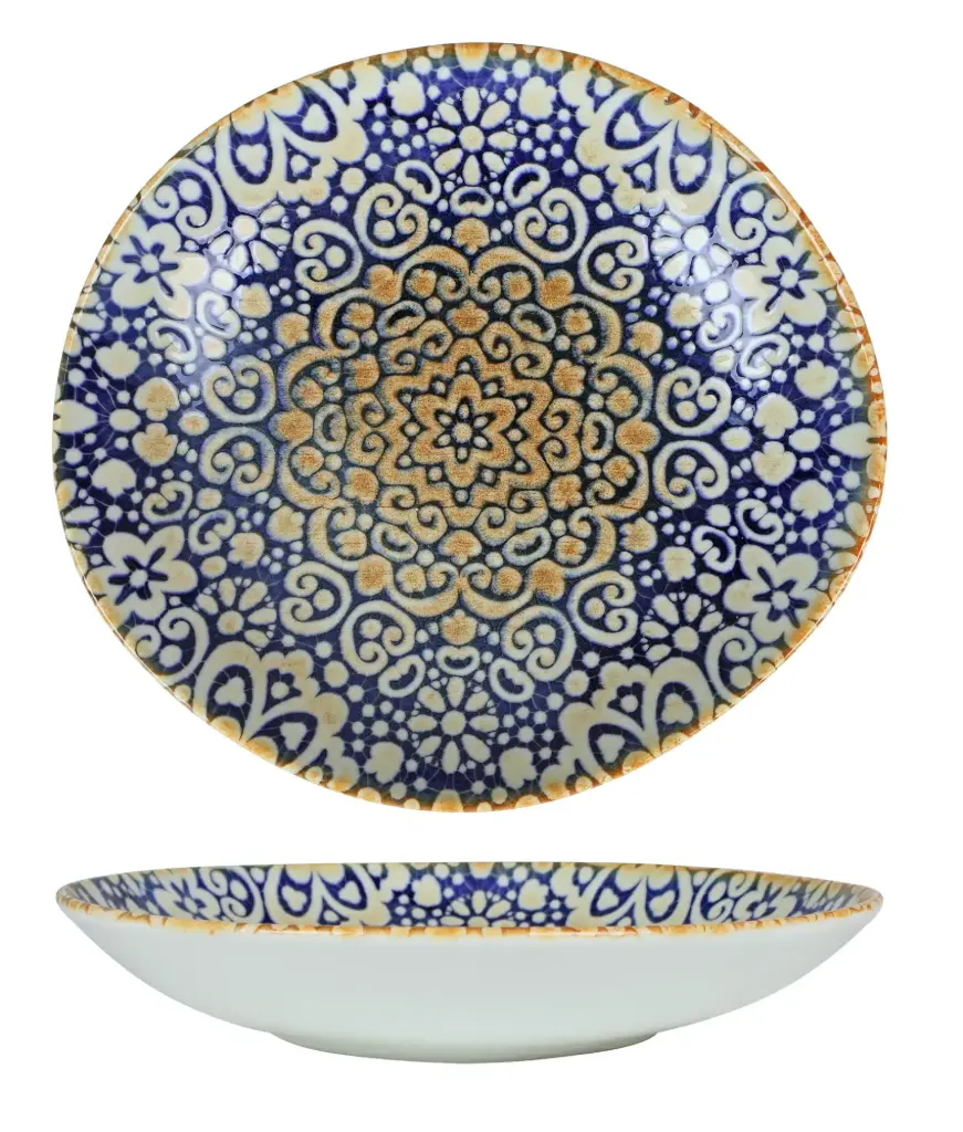 Zz26 Plato Hondo Tango Alhambra  26X24 Cm.