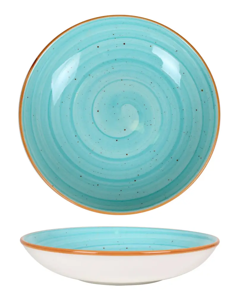 Plato hondo gourmet Aqua 23x4 cm
