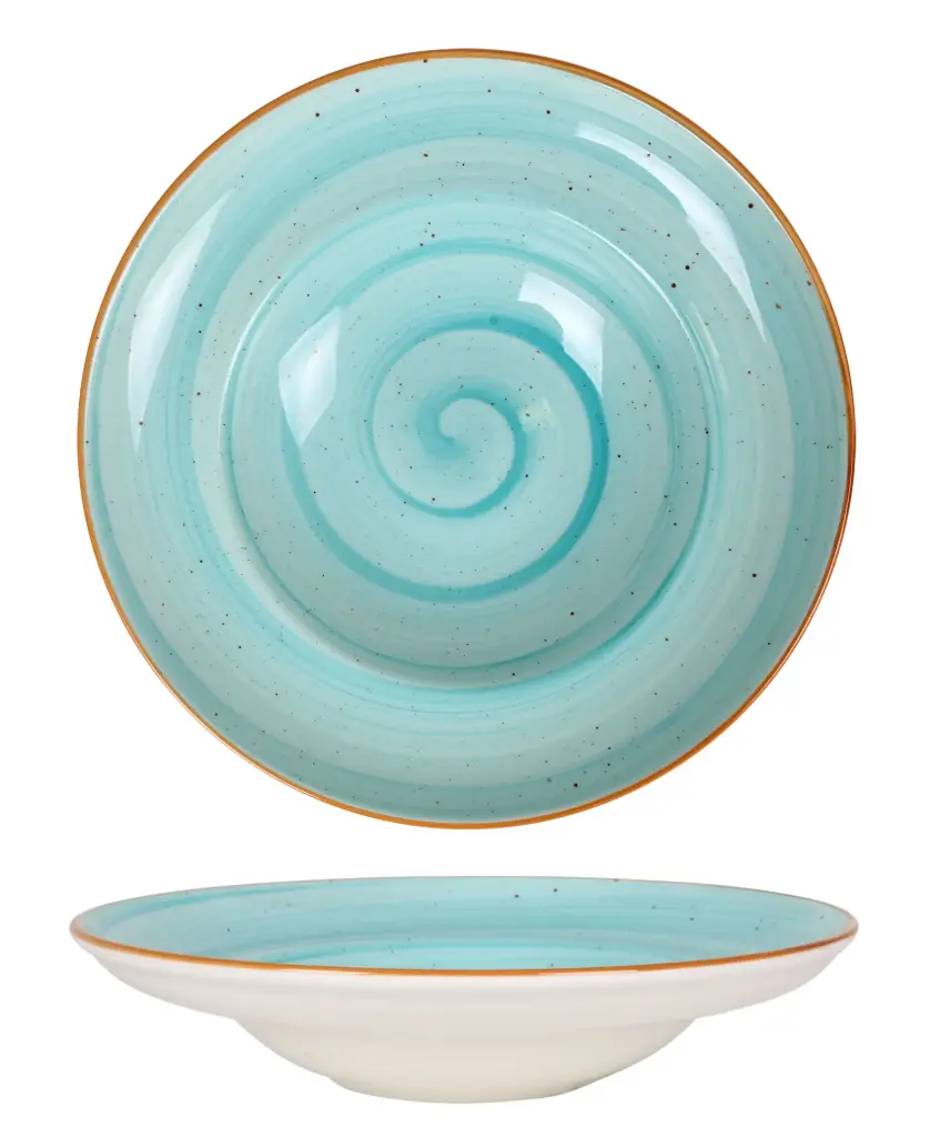 Plato pasta gourmet Aqua 30 cm