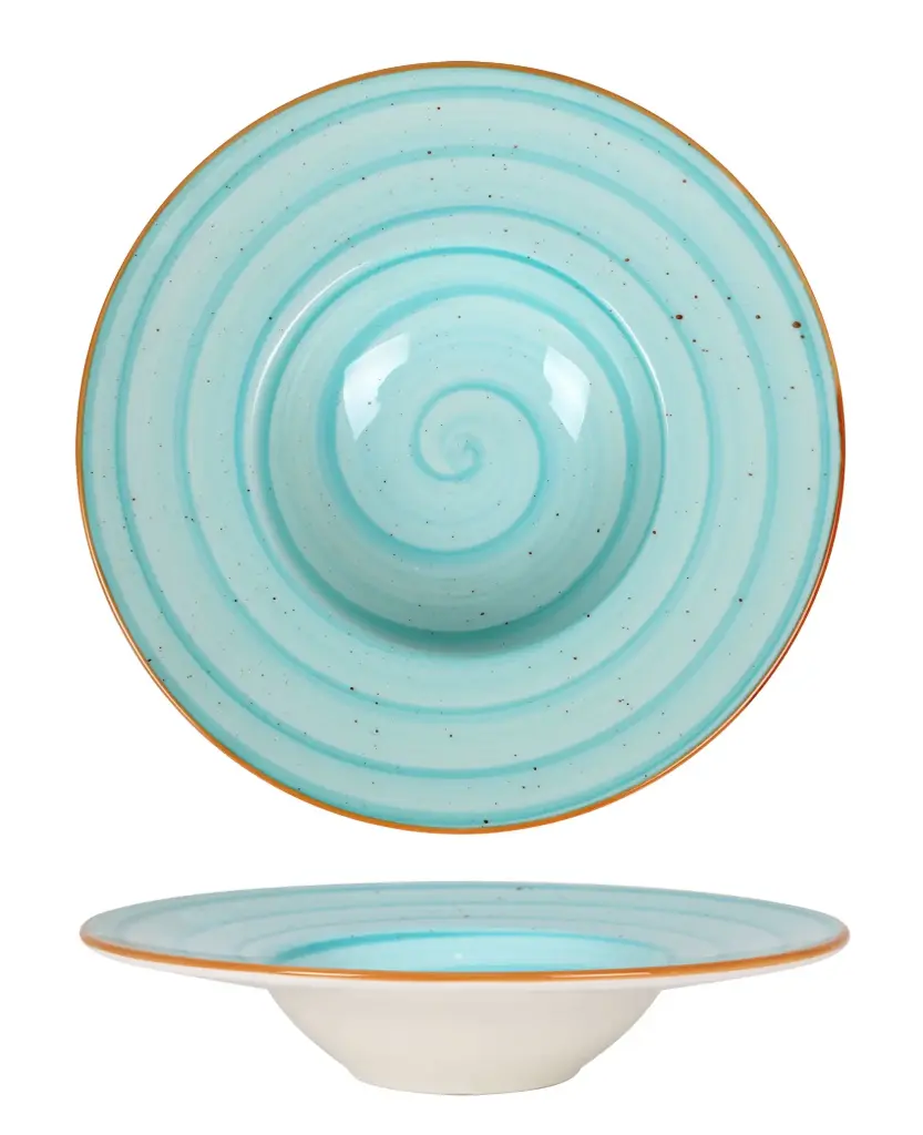 Plato risotto gourmet Aqua 28 cm